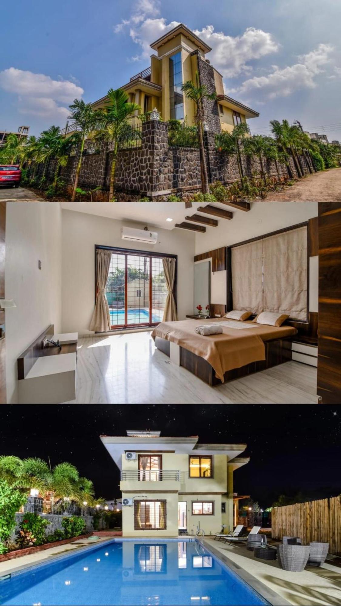 Lifeline Villas - Luxurious Taraangan 4 Mountain View Villa With Biggest Pool And Huge Open Area Lonavala Esterno foto